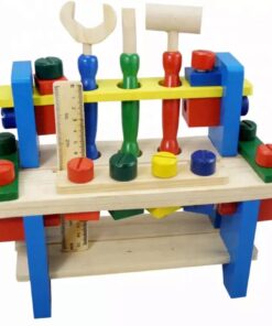 Banc de scule din lemn - Micul Tamplar, 3 ani