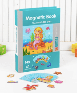 Alternative view of Puzzle magnetic-Carte educativa Mica Sirena, 3 ani