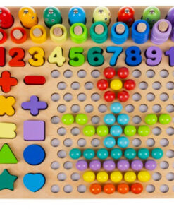 Alternative view of Joc Montessori cu 5 activitati - Indemanare, asociere, sortare, memorie, logica