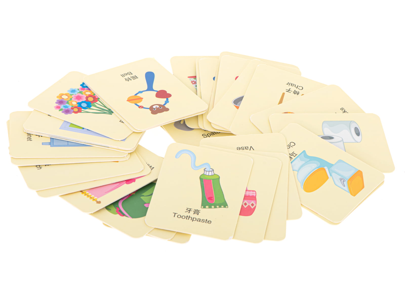 Joc educativ de asociere - carti de joc cu obiecte - imagine 4