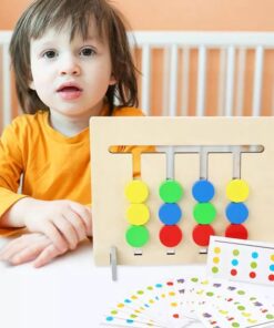 Alternative view of Joc lemn Montessori - Labirint Asociere Culori si Animale, 3 ani+