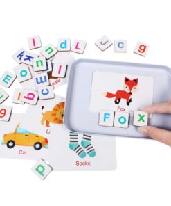 Alternative view of Joc magnetic de asociere cu litere, cifre si imagini