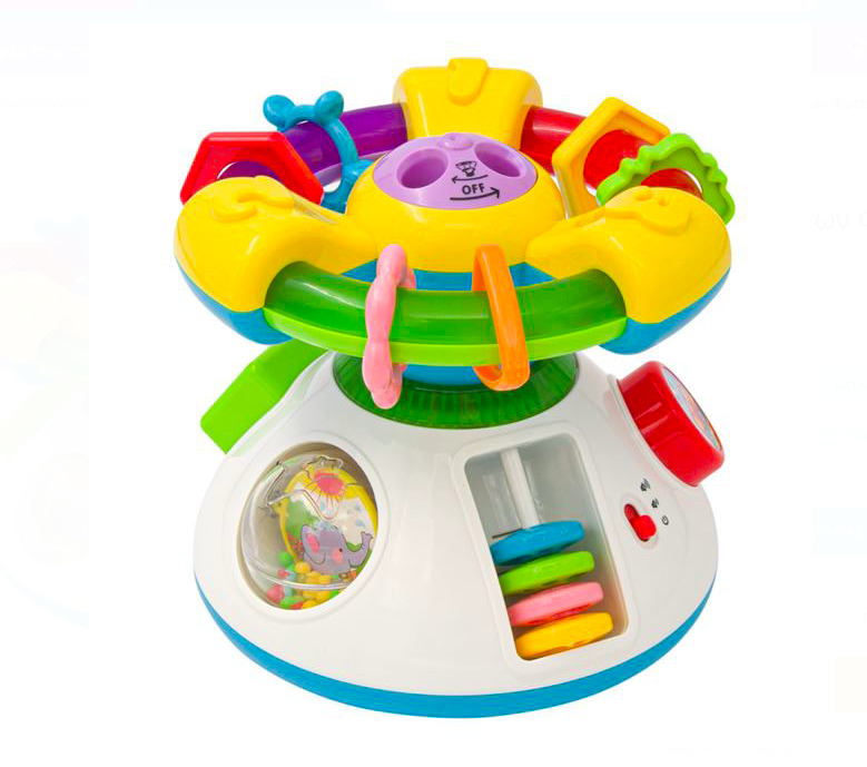 Jucarie multifunctionala bebelusi- Centru de activitati si proiector