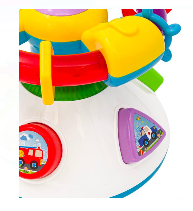 Jucarie multifunctionala bebelusi- Centru de activitati si proiector - imagine 2