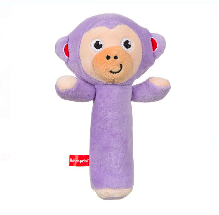 Jucarie zornaitoare de plus pentru bebelusi - Maimutica Fisher Price - imagine 2