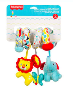 Alternative view of Jucarie zornaitoare de plus pentru patut si carucior - Fisher Price