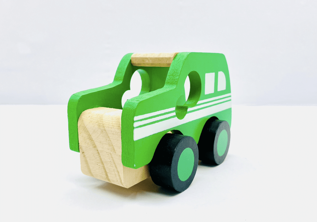 Masinuta de armata din lemn - imagine 2