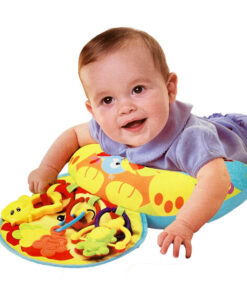 Perna cu activitati pentru bebelusi cu jucarii - Albastru