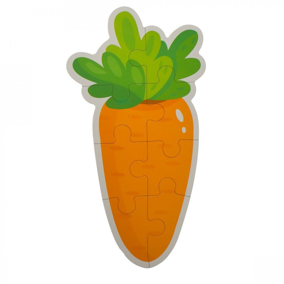 Set Puzzle din carton cu 6 Legume - imagine 3