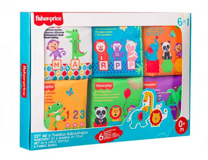 Set 6 Carti senzoriale pentru bebelusi - imagine 2