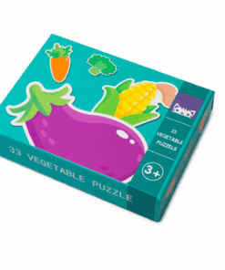 Alternative view of Set Puzzle din carton cu 6 Legume