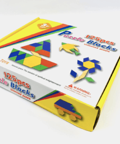 Alternative view of Joc educativ Tangram din lemn cu 125 piese, 3 ani+