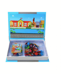 Alternative view of Joc educativ, carte magnetica - Traficul din oras, 3 ani