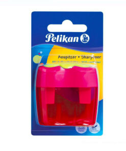 Ascutitoare Pelican, dubla, cu container de depozitare