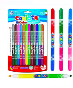 Carioca bicolor superwashable,12 bucati cu cap dublu