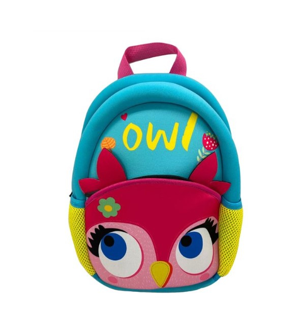 Ghiozdan de gradinita pentru fetite - Bufnita 3D