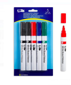Marker pentru whiteboard 5 culori, set