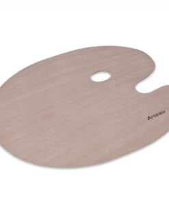 Paleta de pictura din lemn