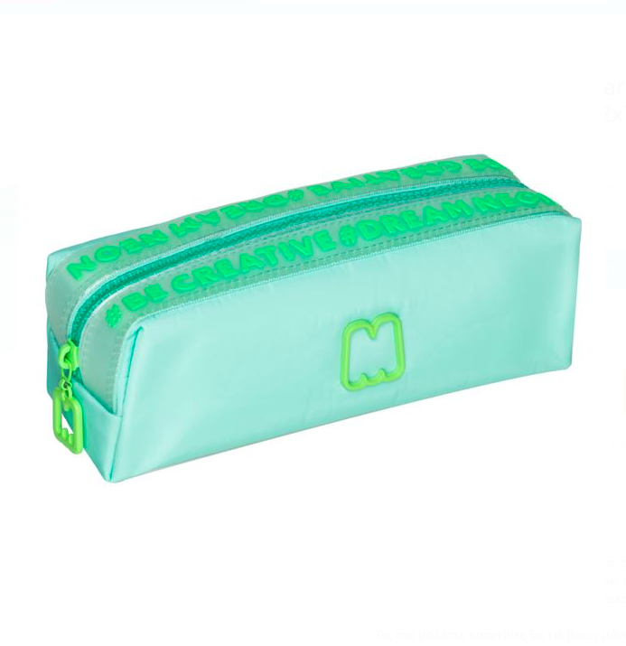Penar cu 1 compartiment, Marshmallow Mint, 22x7x8 cm