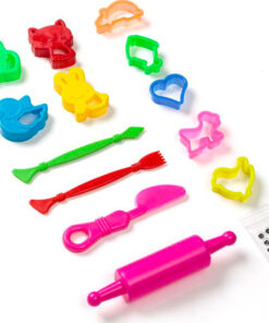 Set 13 instrumente si accesorii pentru plastilina