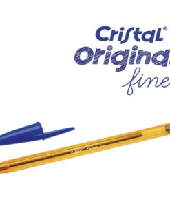 Alternative view of Set 4 pixuri BIC Ballpen Cristal Fine, albastre