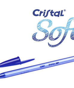 Alternative view of Set 4 pixuri BIC Cristal Soft, albastre