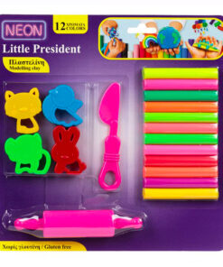 Alternative view of Set Plastilina 12 Culori cu 6 accesorii - Neon