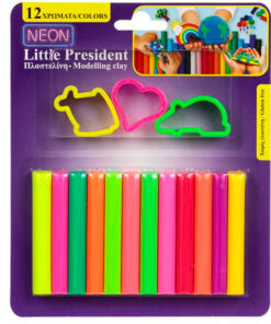 Alternative view of Set Plastilina 12 Culori neon cu 3 accesorii