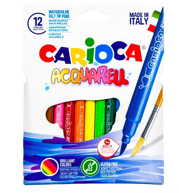 Set de 12 carioci - Carioca Acquarell - imagine 3