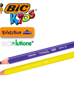 Alternative view of Set de 12 creioane colorate BIC, varf gros