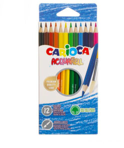 Set de 12 creioane colorate Carioca Acquarell