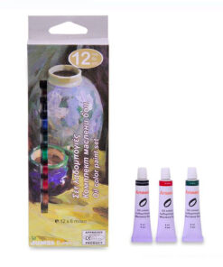 Set de 12 culori in ulei la tub de 6 ml