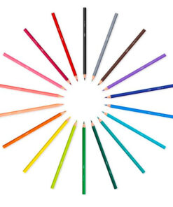 Alternative view of Set de 12 creioane colorate subtiri, BIC