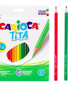 Set de 24 creioane colorate Carioca Tita
