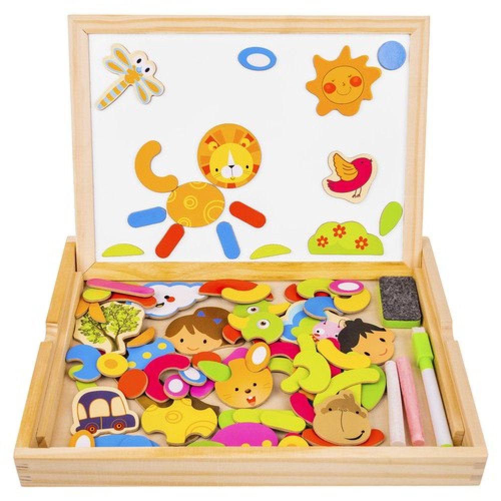 Tablita magnetica de scris si desenat- Animale salbatice