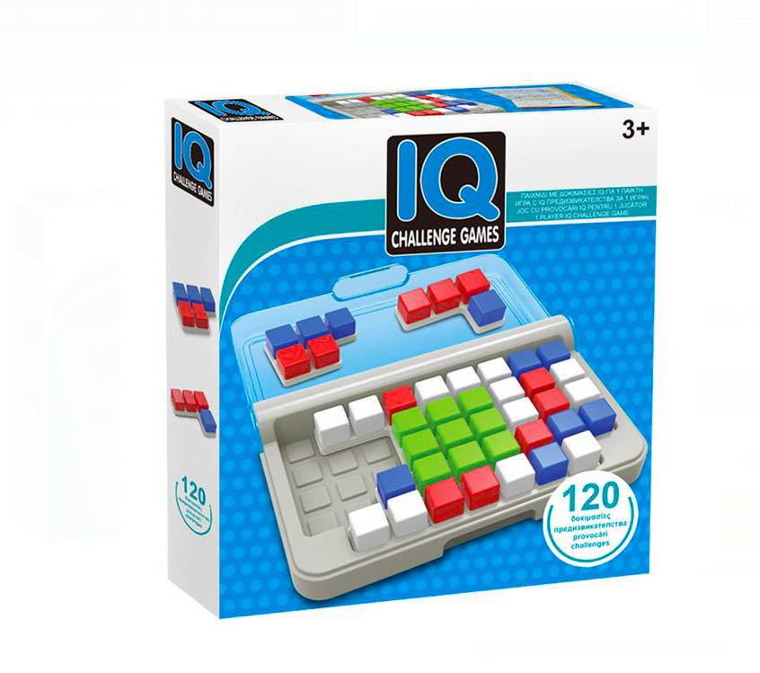 Joc de inteligenta si logica, 120 de teste, IQ Puzzle 3D