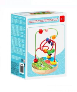 Alternative view of Labirint motricitate, joc educativ din lemn, Ferma