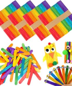 Set 60 de betisoare din lemn pentru activitati senzoriale de tip Montessori (copiază)