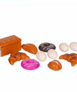 Set 11 alimente pentru mic dejun, accesorii bucatarie copii