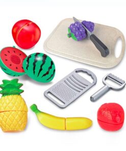 Alternative view of Set 6 de fructe de feliat pentru copii si 4 accesorii