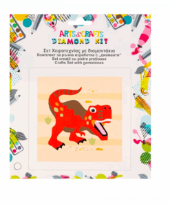 Set de creatie cu pietre pretioase, Dinozaur