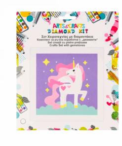 Set de creatie cu pietre pretioase, Unicorn, Art and Crafts kit