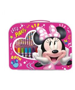 Set de desenat si colorat Minnie Mouse, 35 piese