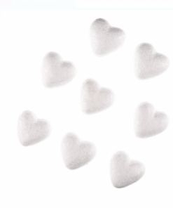 Alternative view of Set pentru activitati lucru manual, Inimioare polistiren