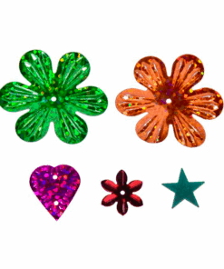 Set pentru activitati senzoriale, lucru manual, activitati artizanat, Paiete