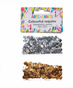 Set pentru activitati senzoriale, lucru manual, activitati artizanat, Paiete colorate