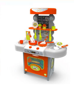 Bucatarie cu ustensile pentru copii, 67 cm, 3 ani+