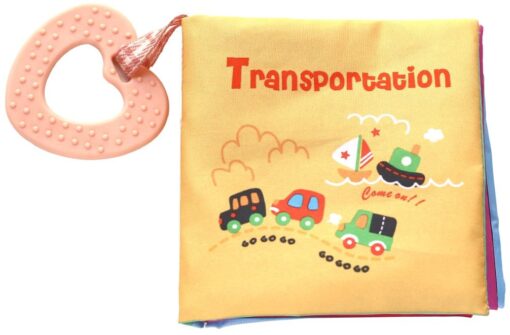 Carte senzoriala bebelusi si jucarie pentru dentitie,Mijloace de transport