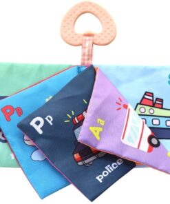 Alternative view of Carte senzoriala bebelusi si jucarie pentru dentitie,Mijloace de transport