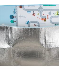 Alternative view of Covor de joaca bebelusi,200 x 160 cm, termoizolant cu doua fete, din spuma, Trafic